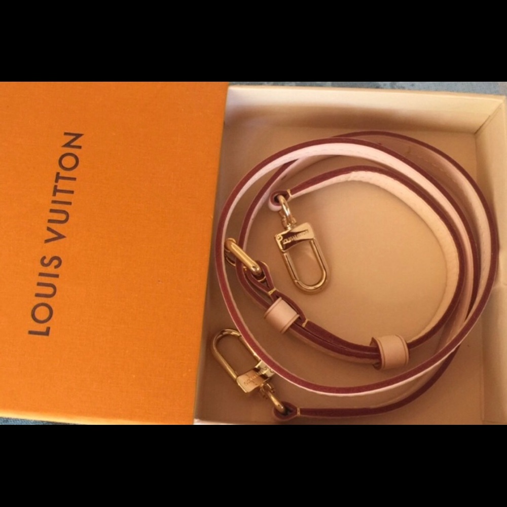 NEW Louis Vuitton Vachetta Strap